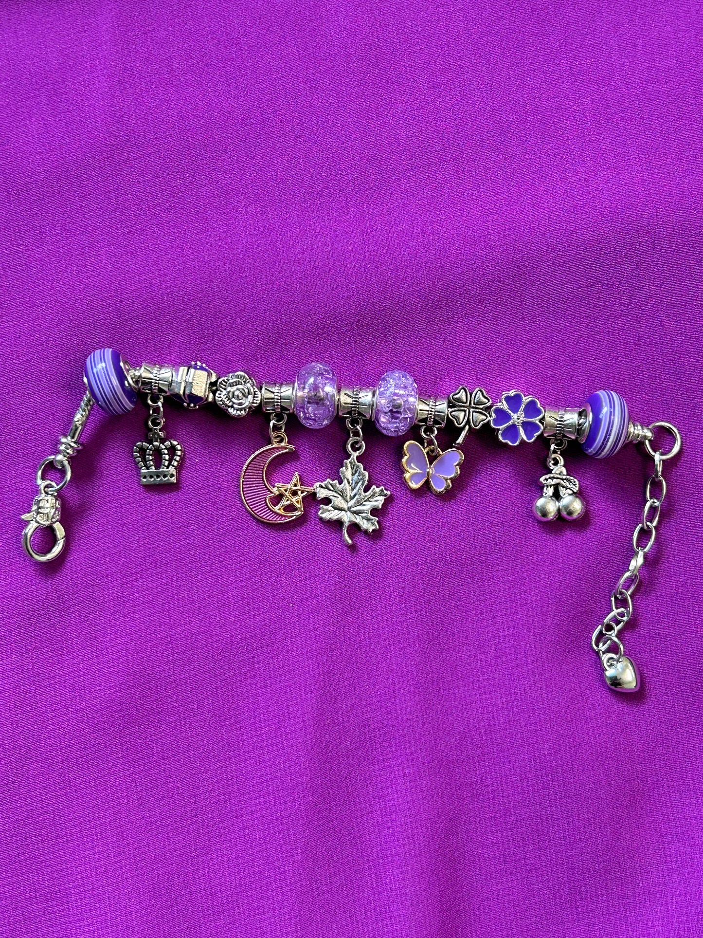 Bracelets purple collection - FREE BRACELET GIFT BOX